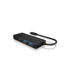 ICY BOX IB-HUB1423CR-C3 USB 3.2 Gen 1 (3.1 Gen 1) Type-C 5000 Mbit/s Nero