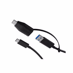 ICY BOX IB-CB033 cavo USB USB 3.2 Gen 2 (3.1 Gen 2) 0,35 m USB C USB A Nero