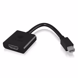 ICY BOX IB-AC538a, 0,15 m, Mini DisplayPort, HDMI, Maschio, Femmina, Dritto