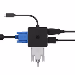 ICY BOX IB-DK1104-C adattatore grafico USB Nero