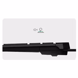 KeySonic KSK-5210ELU (DE) tastiera Casa USB QWERTZ Tedesco Nero