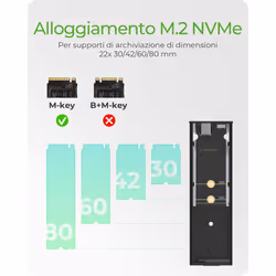 ICY BOX IB-1807MT-C31 Box esterno SSD Nero M.2 - Vista aggiuntiva 4