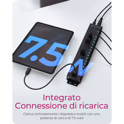 ICY BOX IB-HUB1717-U3 USB 3.2 Gen 1 (3.1 Gen 1) Type-A 5000 Mbit/s Nero - Vista aggiuntiva 5