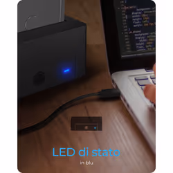 ICY BOX IB-1121-U3 USB 3.2 Gen 1 (3.1 Gen 1) Type-A Nero - Vista aggiuntiva 4