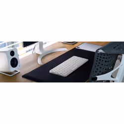 KeySonic KSK-5020BT-S tastiera Ufficio Bluetooth QWERTZ Tedesco Alluminio, Bianco