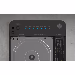 ICY BOX IB-2915MSCL-C31 USB 3.2 Gen 2 (3.1 Gen 2) Type-C Nero - Vista aggiuntiva 4