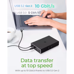 ICY BOX IB-RD2253-C31 Box esterno HDD/SSD Nero 2.5" - Vista aggiuntiva 5