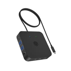 ICY BOX IB-DK4090-C Docking USB 3.2 Gen 2 (3.1 Gen 1) Type-C Nero