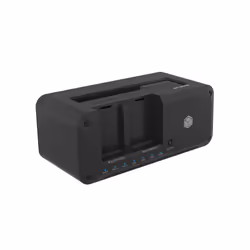 ICY BOX IB-2924MSCL-C31, HDD, SSD, M.2, Serial ATA III, 2.5,3.5,M.2, USB 3.2 Gen 2 (3.1 Gen 2) Type-C, Nero, Alluminio, Plast ...
