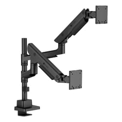 ICY BOX IB-MS702-T Supporti a parete per TV 144,8 cm (57") Scrivania Nero