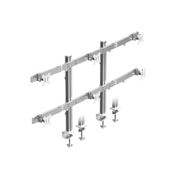 ICY BOX IB-MS666-T6 81,3 cm (32") Scrivania Argento