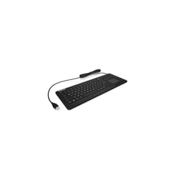 KeySonic KSK-6231INEL tastiera Industriale USB QWERTZ Tedesco Nero