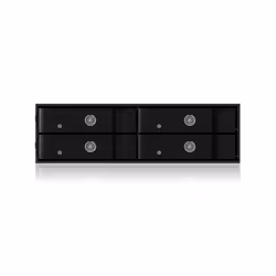 ICY BOX IB-2240SSK 13,3 cm (5.25") Vassoio per unità di memorizzazione Nero - Vista aggiuntiva 4