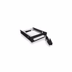 ICY BOX IB-2217StS 8,89 cm (3.5") Vassoio per unità di memorizzazione Nero