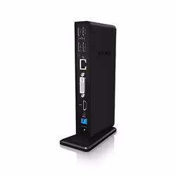 ICY BOX IB-DK2241AC Cablato USB 3.2 Gen 1 (3.1 Gen 1) Type-A Nero - Vista aggiuntiva 4