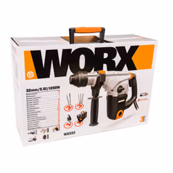 WORX WX333 trapano 750 Giri/min SDS-plus 6,1 kg Nero, Arancione, Bianco - Vista aggiuntiva 7