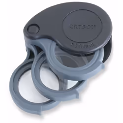 Descrizione Lente d’ingrandimento pieghevole Carson 5x/10x/ 5x con custodia integrata. La lente d'ingrandimento TriView TV-15 ...