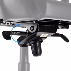 noblechairs EPIC Sedia da gaming per PC Seduta imbottita Nero - Vista aggiuntiva 8