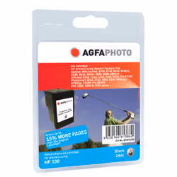 AgfaPhoto APHP338B, Nero, Inchiostro a base di pigmento, 1 pz