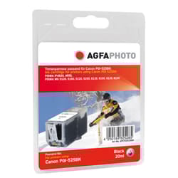 AgfaPhoto APCPGI525BD cartuccia d'inchiostro 1 pz Nero