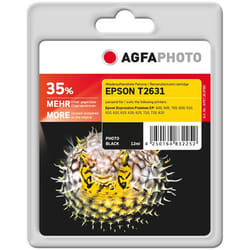 AgfaPhoto APET263PBD cartuccia d'inchiostro 1 pz Nero per foto