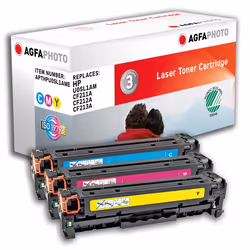 AgfaPhoto APTHPU0SL1AME, 1800 pagine, Ciano, Magenta, Giallo, 3 pz