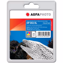 AgfaPhoto APHP302XLC, Ciano, Magenta, Giallo, Inchiostro a base di pigmento, 330 pagine