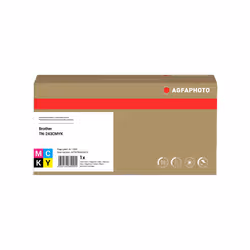 AgfaPhoto APTBTN243SETE Cartuccia toner Brother HL-L3210, MFC-L3770CDW, HL-L3270CDW, DCP-L3510CDW Nero, Ciano, Magenta, Giallo - Vista aggiuntiva 2