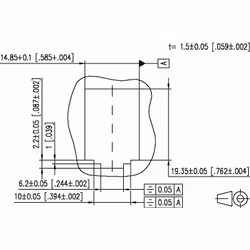 METZ CONNECT 1309430003-E Placca copripresa e copri interruttori Grigio - Vista aggiuntiva 3
