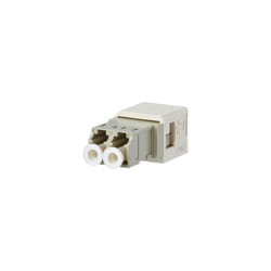 METZ CONNECT 1402300820MI adattatore di fibra ottica LC 1 pz Grigio