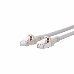 BTR NETCOM Cat6A, 1m, 1 m, Cat6a, RJ-45, RJ-45, Grigio