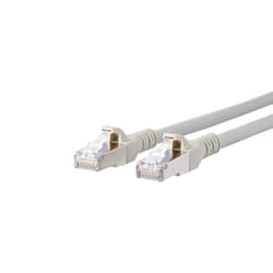 BTR NETCOM Cat6A, 1m cavo di rete Grigio