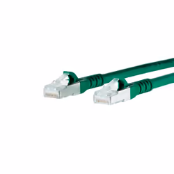 METZ CONNECT Cat.6A, 2 m, Cat6a, S/FTP (S-STP), RJ-45, RJ-45, Verde