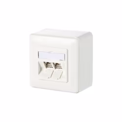 METZ CONNECT 130B11D20002-E, RJ-45, 6a, Bianco, 85,6 mm, 51 mm, 85,6 mm