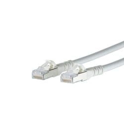 METZ CONNECT Cat.6A cavo di rete Bianco 3 m Cat6a S/FTP (S-STP)