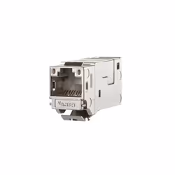 METZ CONNECT 130910KI, Piatto, Metallico, RJ-45, Femmina, Cat6a