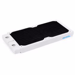 Aquatuning GmbH 1025505, Radiatore, Rame, Nero, Bianco, 1/4", 1,5 bar, 2 ventola(e)