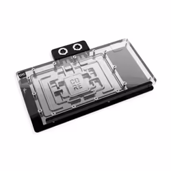 Alphacool 10270, Piastra posteriore, Acrilico, Alluminio, Cromo, Rame, Nylon, Nero, Cromo, Trasparente, 3-Pin JST, 1/4", 60 ° ...