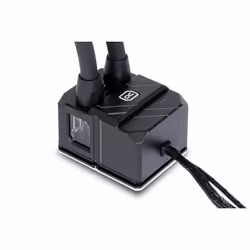 Alphacool Pro Aurora 420 CPU AIO Processore Kit di raffreddamento a liquido 14 cm Nero, Bianco - Vista aggiuntiva 4