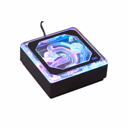Alphacool 11992 sistema di raffreddamento per computer Blocco di acqua 12 cm Nero, Trasparente - Vista aggiuntiva 6