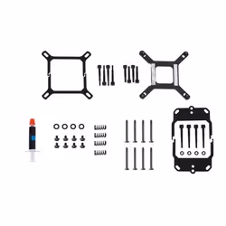 Alphacool T38 Processore Kit di raffreddamento a liquido 24 cm Nero - Vista aggiuntiva 6