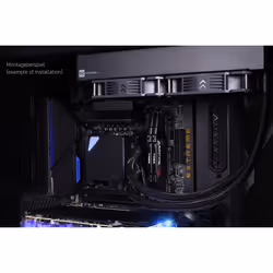 Alphacool Core Ocean T38 AIO 280mm Processore Raffreddatore di liquidi tutto in uno 14 cm Nero 1 pz - Vista aggiuntiva 7