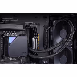 Alphacool Core Ocean T38 AIO 280mm Processore Raffreddatore di liquidi tutto in uno 14 cm Nero 1 pz - Vista aggiuntiva 8