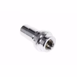 Alphacool 13882, Connettore per tubo, Ottone, Cromo, 1/4", Maschio, Femmina
