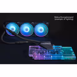 Alphacool Eiswolf 2 AIO Scheda grafica Raffreddatore di liquidi tutto in uno 12 cm Nero, Trasparente 1 pz - Vista aggiuntiva 4