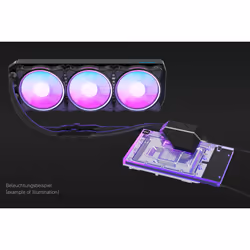 Alphacool Eiswolf 2 AIO Scheda grafica Raffreddatore di liquidi tutto in uno 12 cm Nero, Trasparente 1 pz - Vista aggiuntiva 4