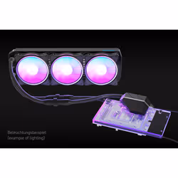 Alphacool Eiswolf 2 AIO Scheda grafica Raffreddatore di liquidi tutto in uno 12 cm Nero, Trasparente 1 pz - Vista aggiuntiva 4