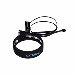 Alphacool 15363, Anello LED, Nero, 3-pin, 19 mm, 6,8 cm, Liquido