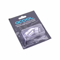 Alphacool 17059 raccordo e adattatore per tubo Connettore per tubo Ottone Nichel, Argento 1 pz
