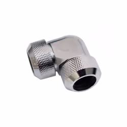 Alphacool 17410, Guarnizione, Ottone, Nichel, Argento, 3/8", 90°, 34 mm